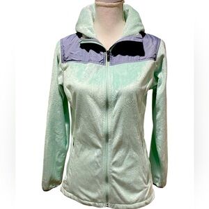 Columbia Long Sleeve Full Zip Hooded Fleece Jacket Size Small